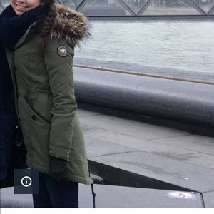 Abercrombie and Fitch military Sherpa jacket